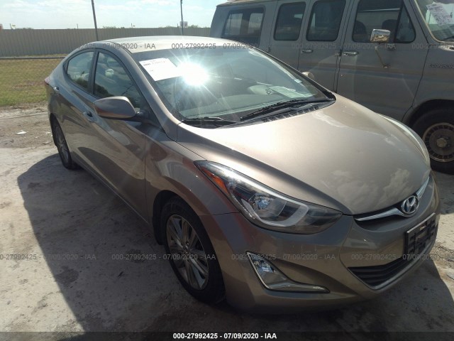 HYUNDAI ELANTRA 2016 5npdh4ae0gh699221