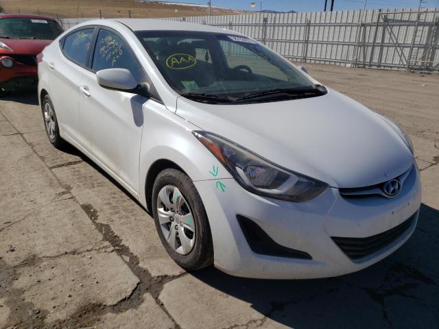 HYUNDAI ELANTRA SE 2016 5npdh4ae0gh700495