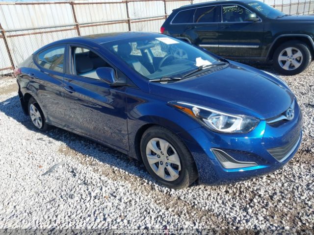 HYUNDAI ELANTRA 2016 5npdh4ae0gh701100