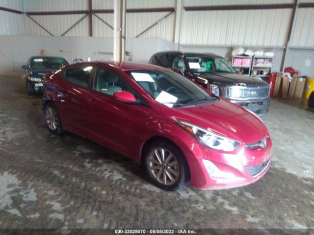 HYUNDAI ELANTRA 2016 5npdh4ae0gh707334