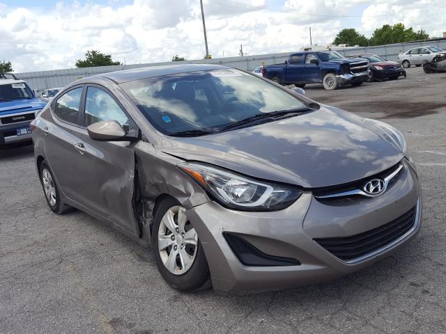 HYUNDAI ELANTRA SE 2016 5npdh4ae0gh708001