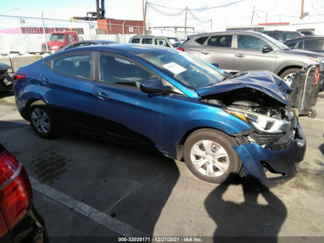 HYUNDAI ELANTRA 2016 5npdh4ae0gh708726