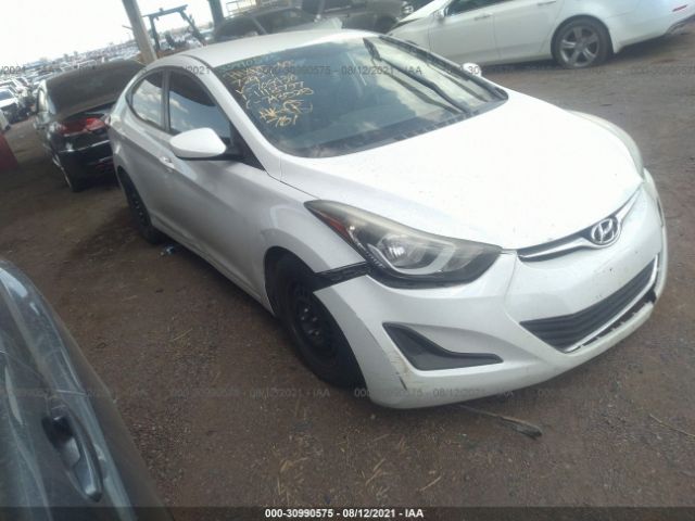 HYUNDAI ELANTRA 2016 5npdh4ae0gh709438