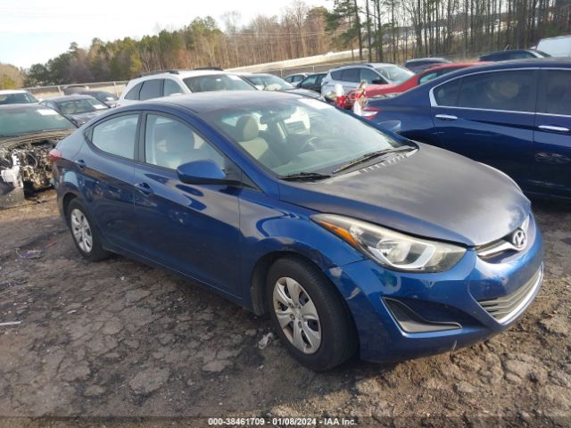 HYUNDAI ELANTRA 2016 5npdh4ae0gh715403