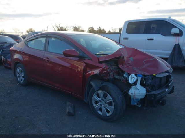 HYUNDAI ELANTRA SE 2016 5npdh4ae0gh721119