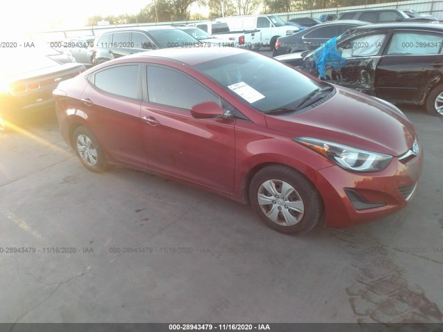 HYUNDAI ELANTRA 2016 5npdh4ae0gh721122