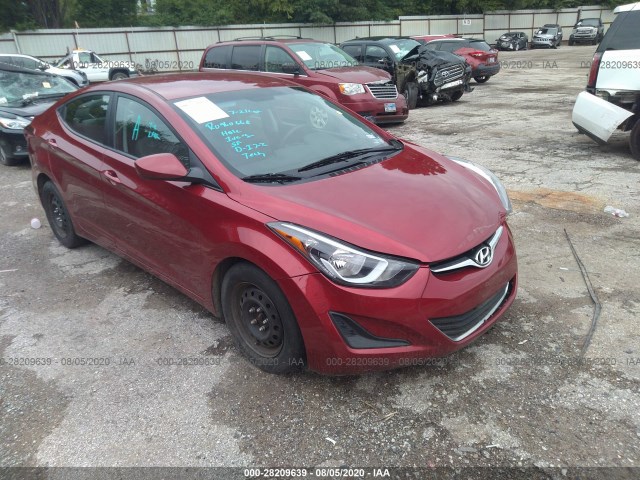 HYUNDAI ELANTRA 2016 5npdh4ae0gh723632