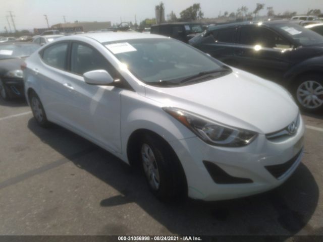 HYUNDAI ELANTRA 2016 5npdh4ae0gh725316