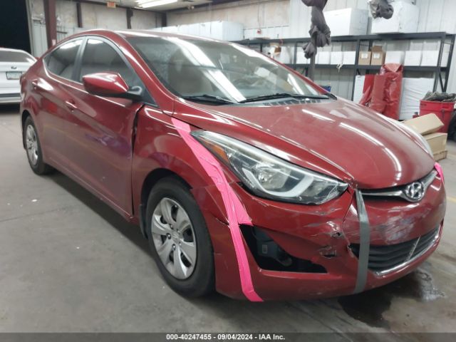 HYUNDAI ELANTRA 2016 5npdh4ae0gh726059