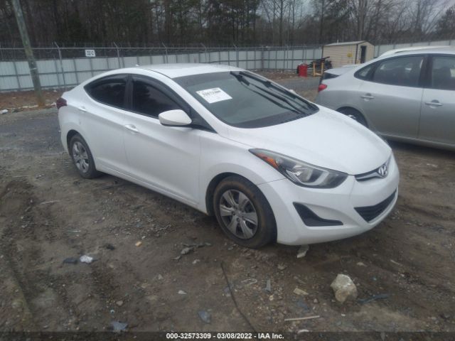 HYUNDAI ELANTRA 2016 5npdh4ae0gh729091