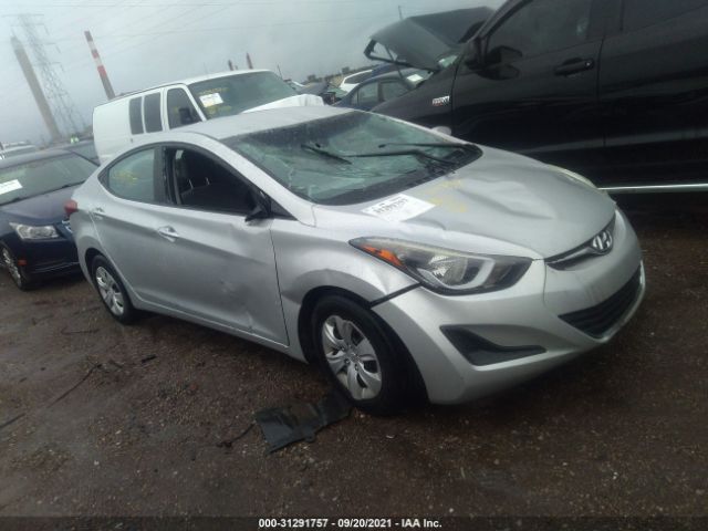 HYUNDAI ELANTRA 2016 5npdh4ae0gh729723