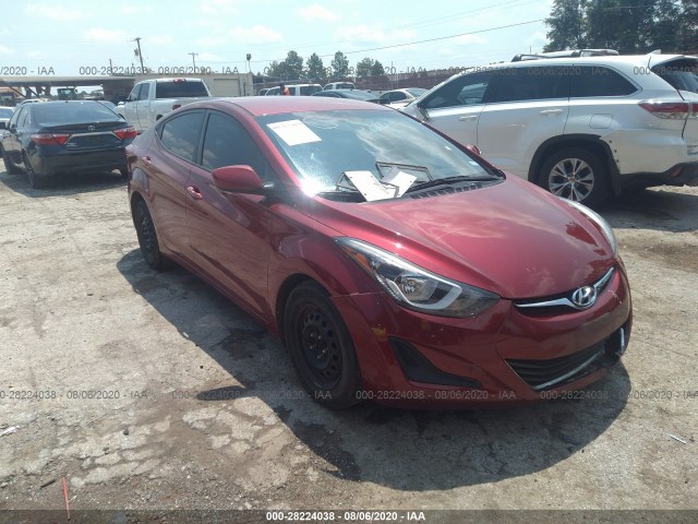 HYUNDAI ELANTRA 2016 5npdh4ae0gh733285