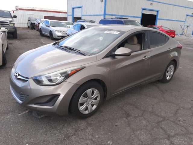 HYUNDAI ELANTRA SE 2016 5npdh4ae0gh735182