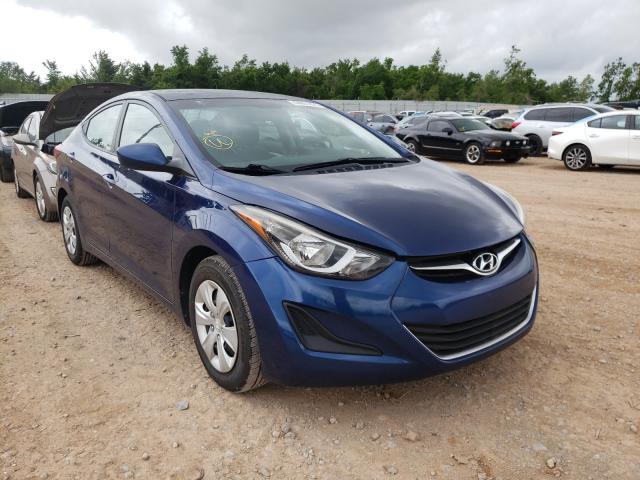 HYUNDAI ELANTRA SE 2016 5npdh4ae0gh736235