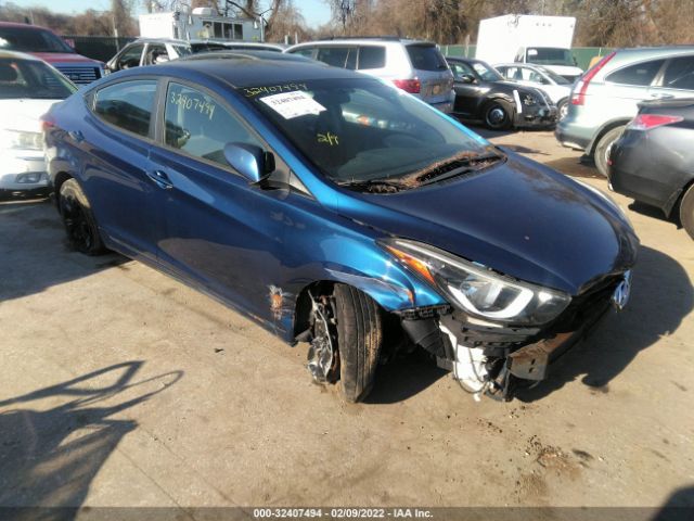 HYUNDAI ELANTRA 2016 5npdh4ae0gh746117