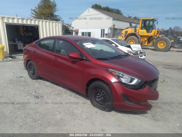 HYUNDAI ELANTRA 2016 5npdh4ae0gh747171