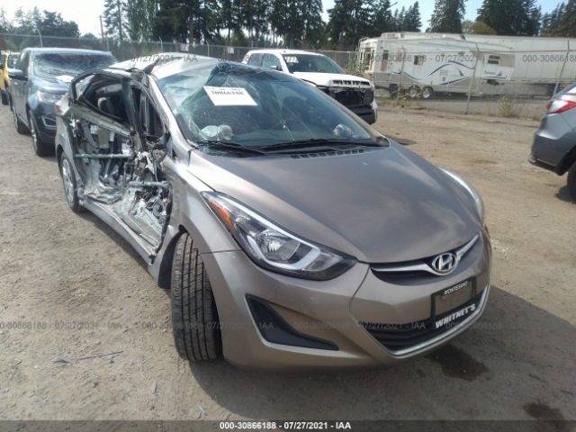 HYUNDAI ELANTRA 2016 5npdh4ae0gh749406