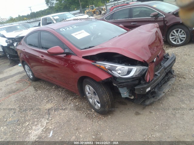 HYUNDAI ELANTRA 2016 5npdh4ae0gh749762