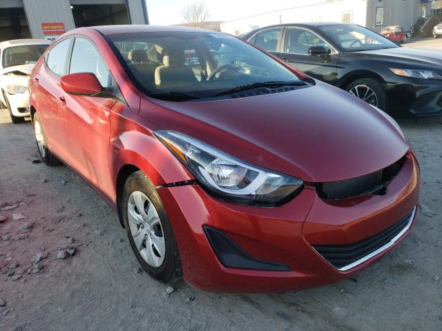 HYUNDAI ELANTRA SE 2016 5npdh4ae0gh751771