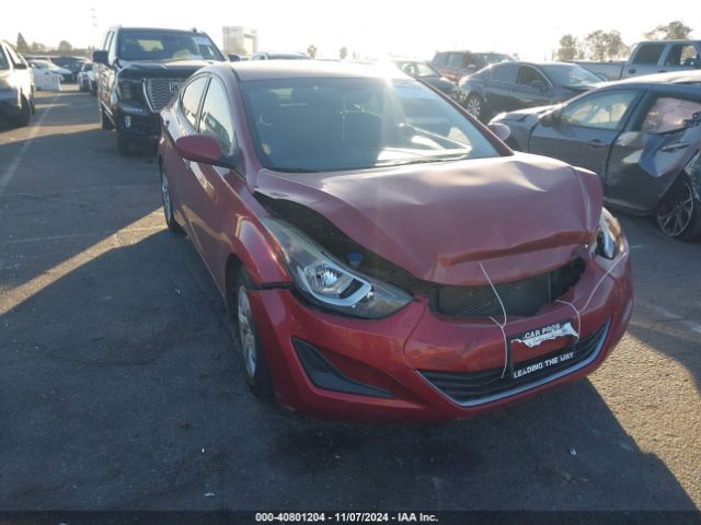 HYUNDAI ELANTRA 2016 5npdh4ae0gh752046