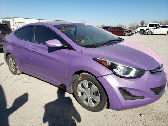 HYUNDAI ELANTRA SE 2016 5npdh4ae0gh752385