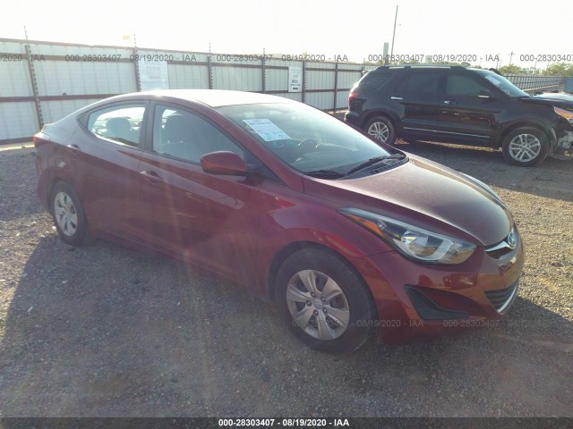 HYUNDAI ELANTRA 2016 5npdh4ae0gh753200