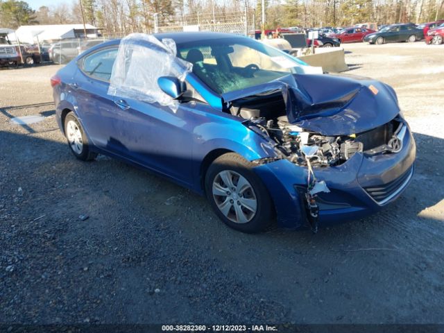 HYUNDAI ELANTRA 2016 5npdh4ae0gh754766