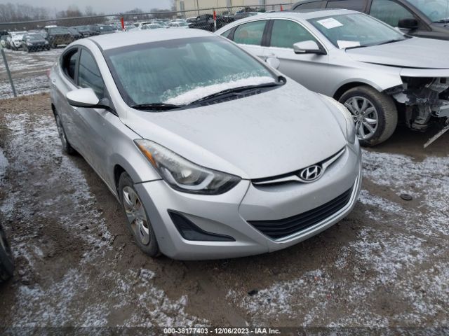 HYUNDAI ELANTRA 2016 5npdh4ae0gh754783