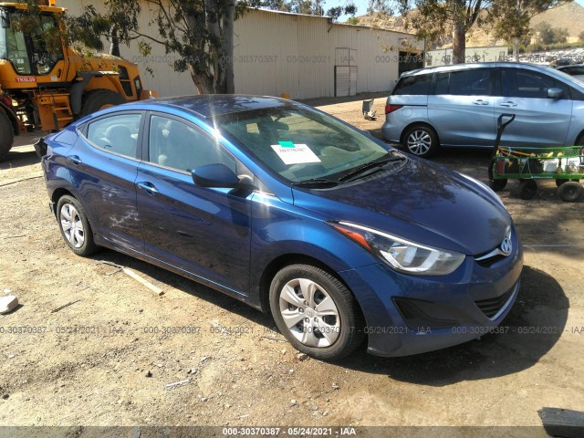 HYUNDAI ELANTRA 2016 5npdh4ae0gh756050