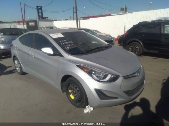 HYUNDAI ELANTRA 2016 5npdh4ae0gh756078