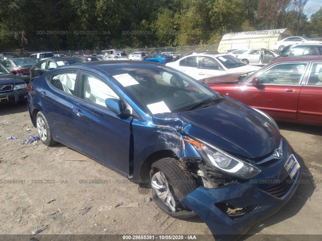 HYUNDAI ELANTRA 2016 5npdh4ae0gh760597