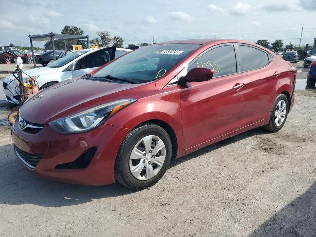 HYUNDAI ELANTRA SE 2016 5npdh4ae0gh766187