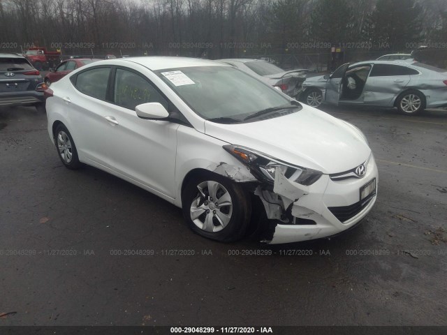 HYUNDAI ELANTRA 2016 5npdh4ae0gh768862