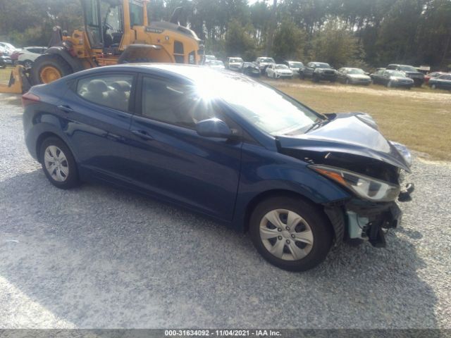 HYUNDAI ELANTRA 2016 5npdh4ae0gh770188