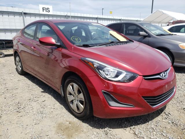 HYUNDAI ELANTRA SE 2016 5npdh4ae0gh780011