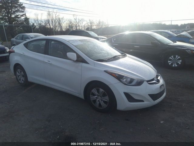 HYUNDAI ELANTRA 2016 5npdh4ae0gh786150