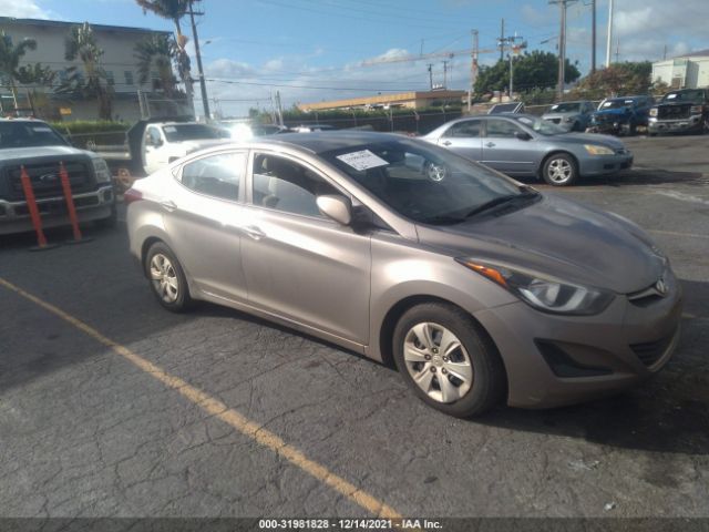 HYUNDAI ELANTRA 2016 5npdh4ae0gh791977