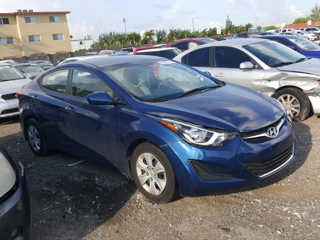 HYUNDAI ELANTRA SE 2016 5npdh4ae0gh794992