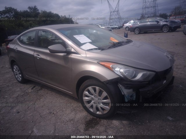 HYUNDAI ELANTRA 2011 5npdh4ae1bh038161