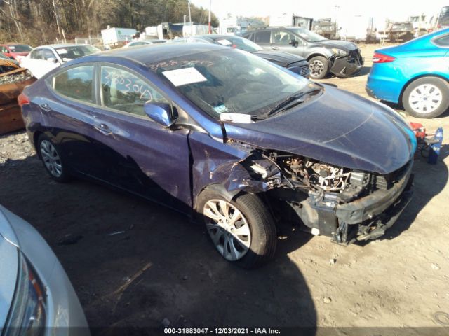 HYUNDAI ELANTRA 2012 5npdh4ae1ch135572