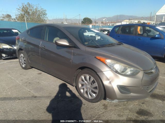 HYUNDAI ELANTRA 2012 5npdh4ae1ch140299