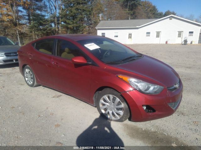 HYUNDAI ELANTRA 2013 5npdh4ae1dh227315