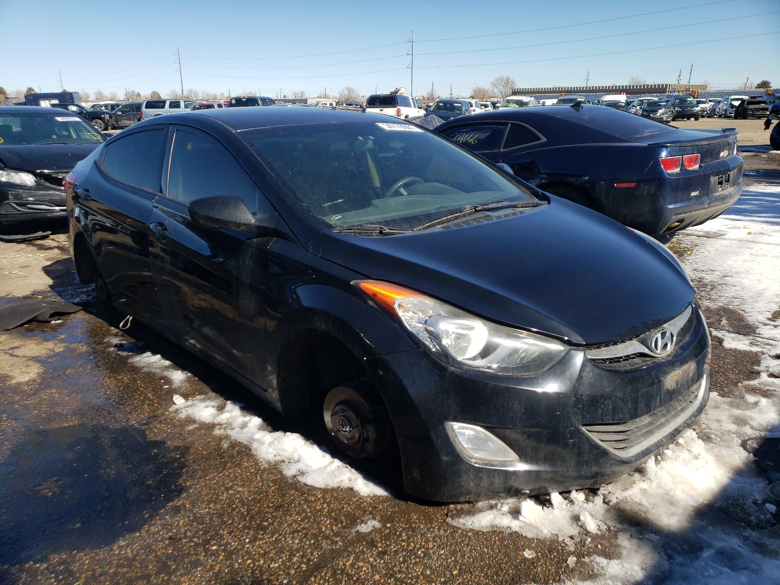 HYUNDAI ELANTRA GL 2013 5npdh4ae1dh267927