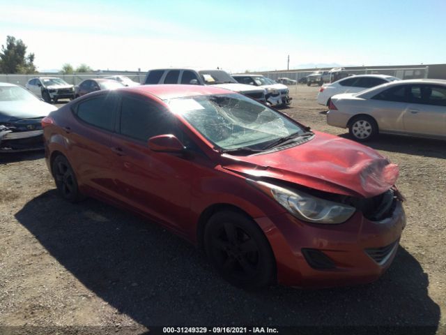 HYUNDAI ELANTRA 2013 5npdh4ae1dh302787