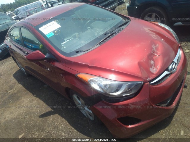 HYUNDAI ELANTRA 2013 5npdh4ae1dh307374