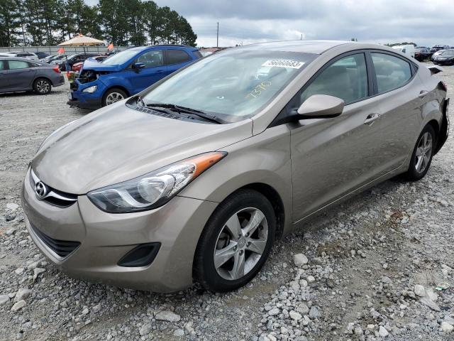 HYUNDAI ELANTRA GL 2013 5npdh4ae1dh357370