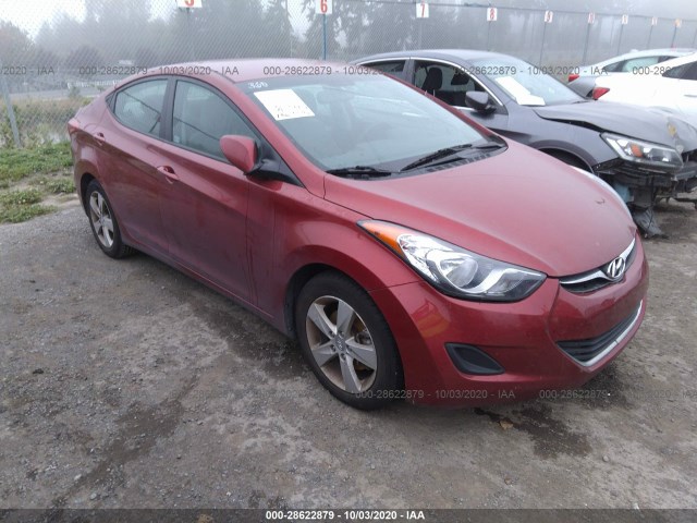 HYUNDAI ELANTRA 2013 5npdh4ae1dh387307