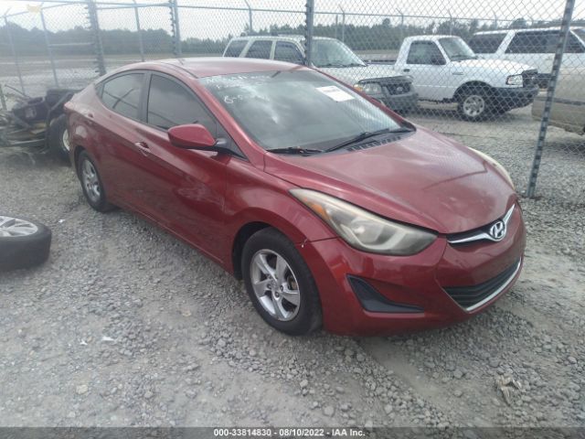 HYUNDAI ELANTRA 2014 5npdh4ae1eh455476