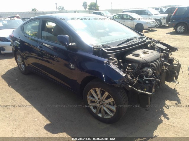 HYUNDAI ELANTRA 2014 5npdh4ae1eh458734