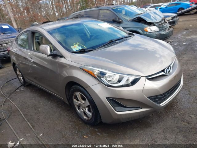 HYUNDAI ELANTRA 2014 5npdh4ae1eh460290